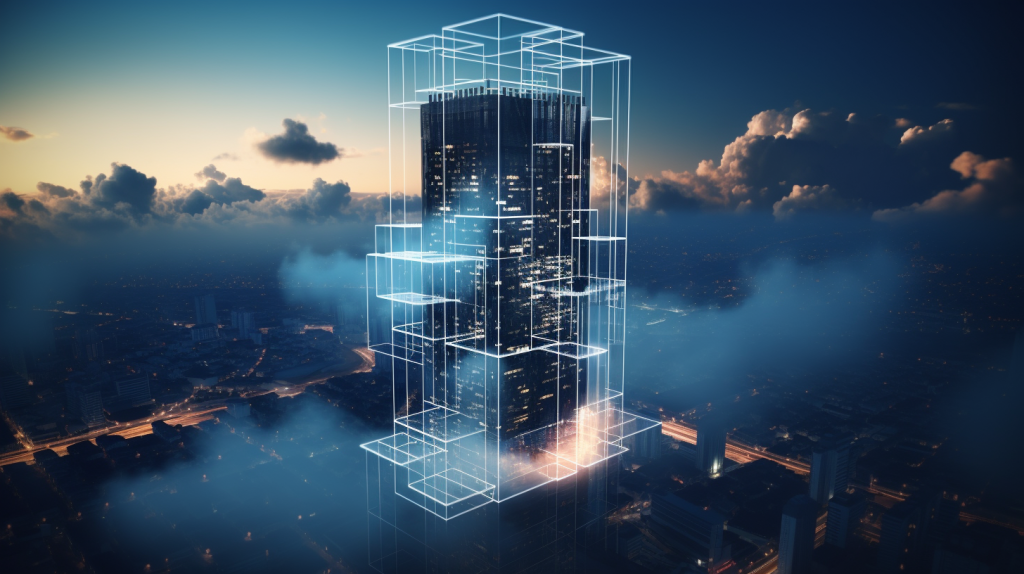 blockchain skyscraper real estate blockchain use case