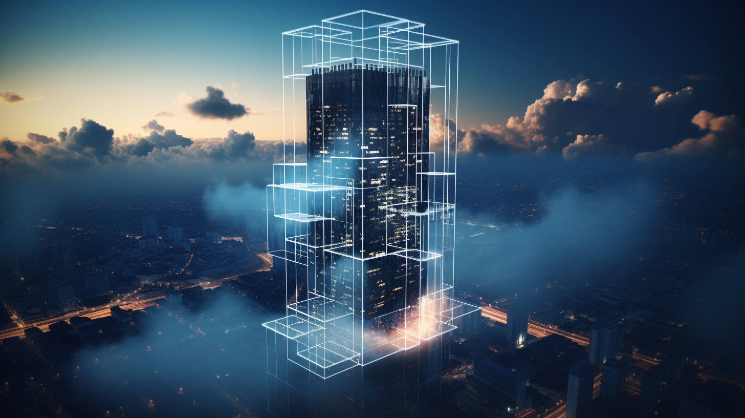 blockchain skyscraper real estate blockchain use case