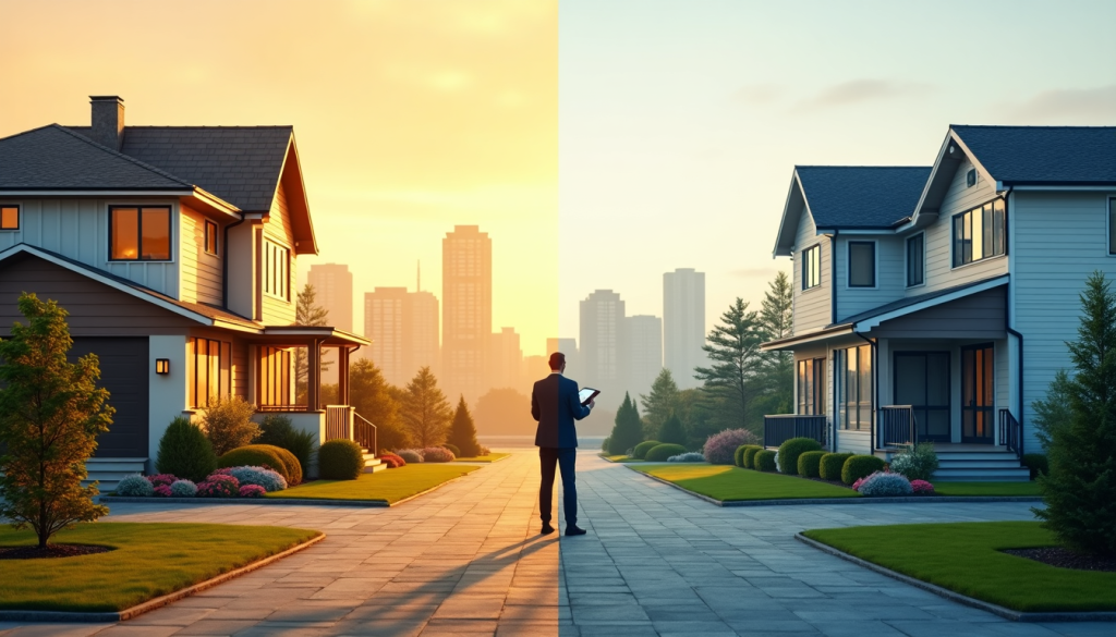 a real estate investor comparing two properties